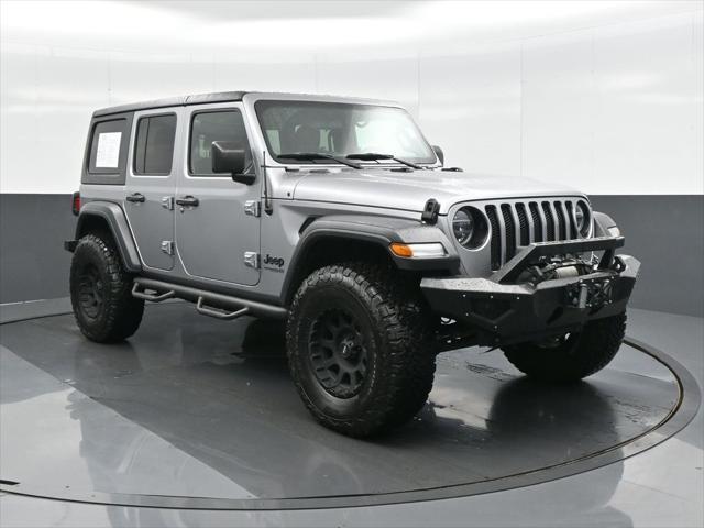 used 2020 Jeep Wrangler Unlimited car, priced at $28,946