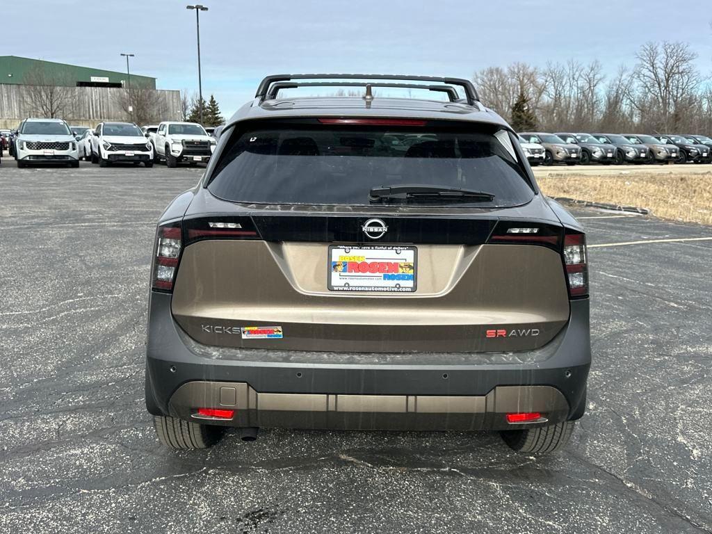 new 2025 Nissan Kicks car, priced at $30,122
