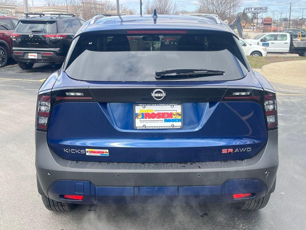 new 2025 Nissan Kicks car, priced at $27,953
