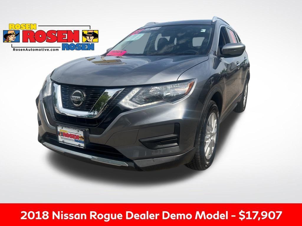 used 2018 Nissan Rogue car, priced at $17,907