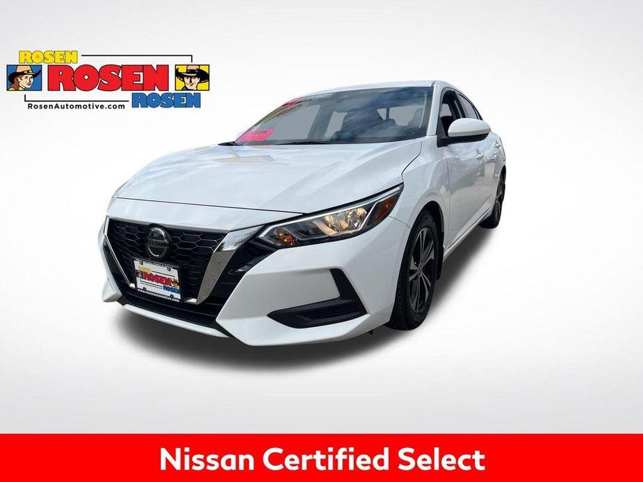 used 2021 Nissan Sentra car, priced at $17,750