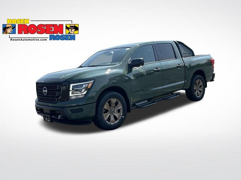 new 2024 Nissan Titan car, priced at $51,185