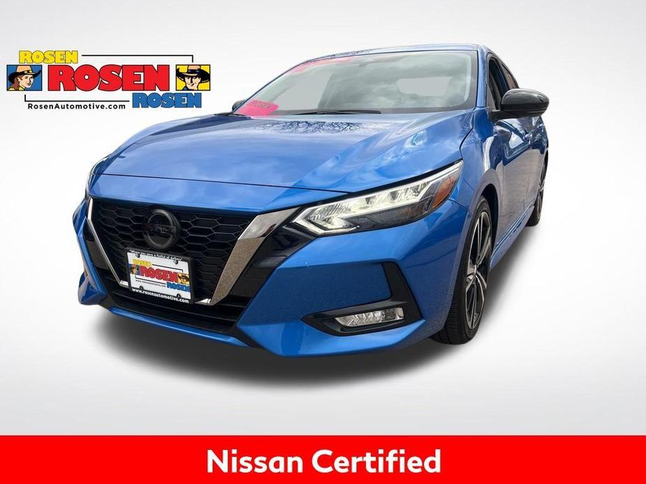 used 2021 Nissan Sentra car, priced at $20,977