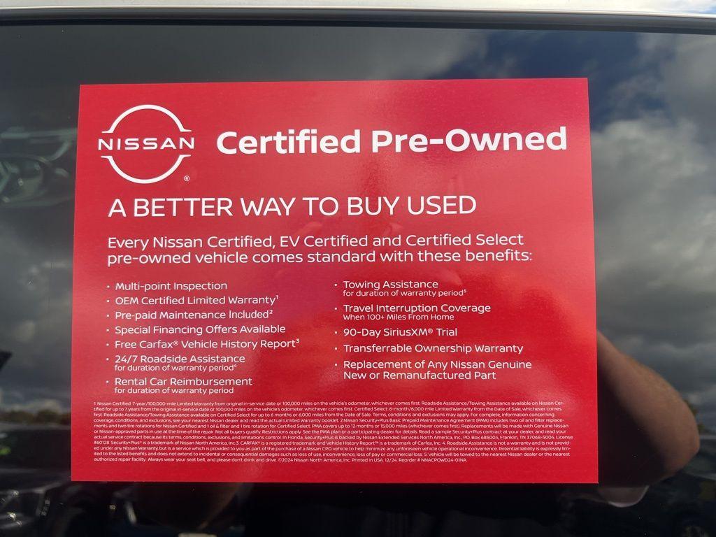 used 2024 Nissan Rogue car, priced at $23,499