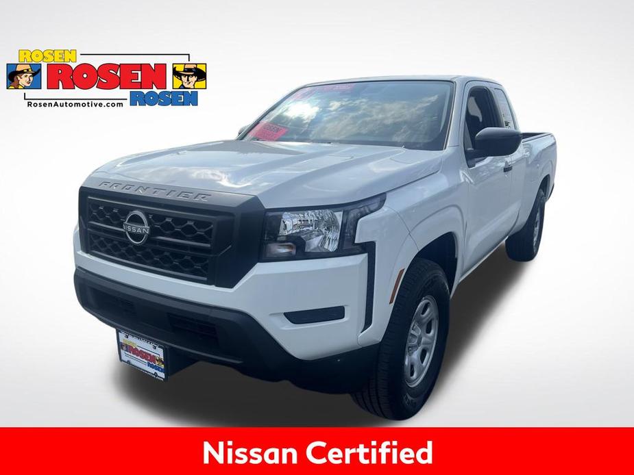 used 2024 Nissan Frontier car, priced at $26,999