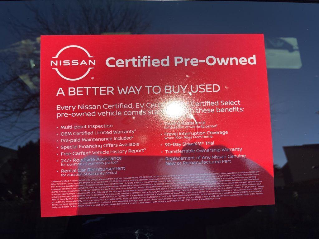 used 2024 Nissan Pathfinder car, priced at $33,936