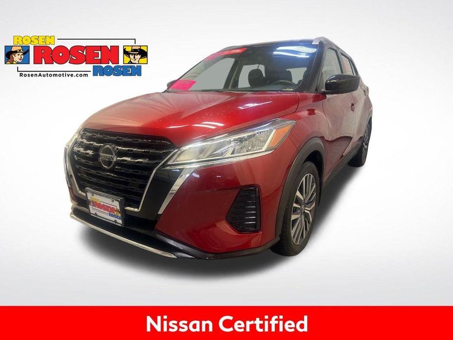 used 2021 Nissan Kicks car, priced at $20,995