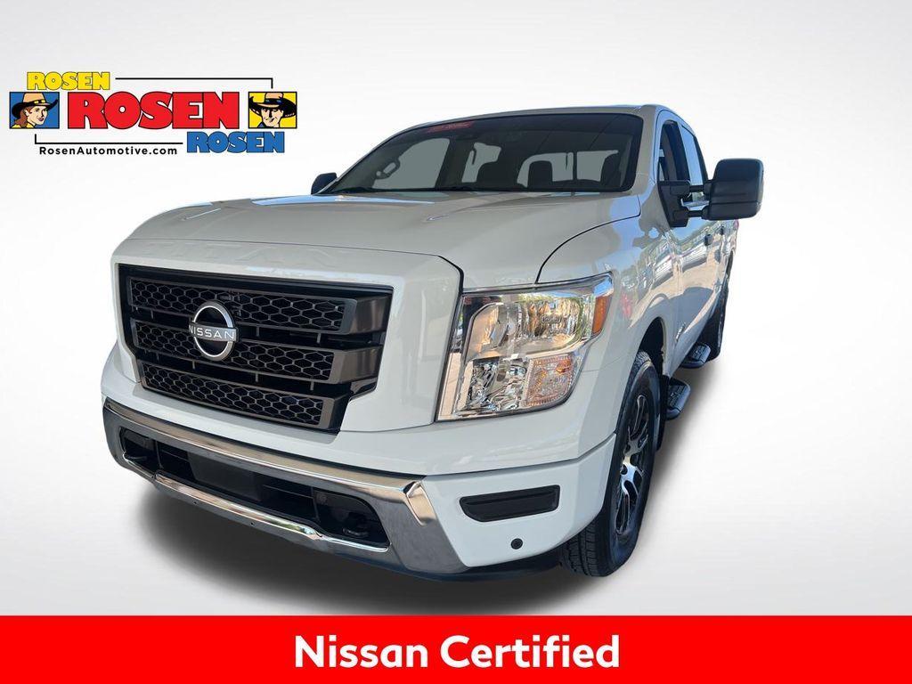 used 2024 Nissan Titan car, priced at $44,499
