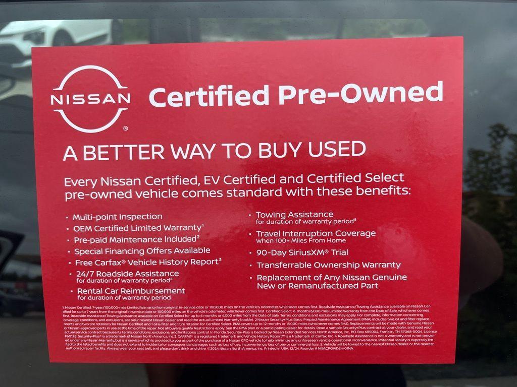 used 2024 Nissan Kicks car, priced at $20,302