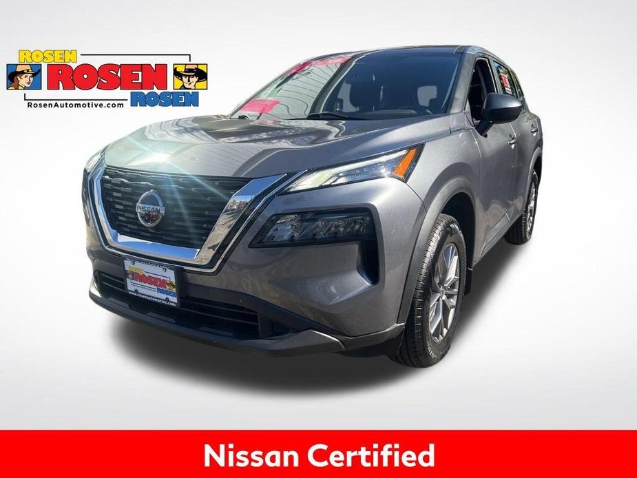 used 2021 Nissan Rogue car, priced at $23,450