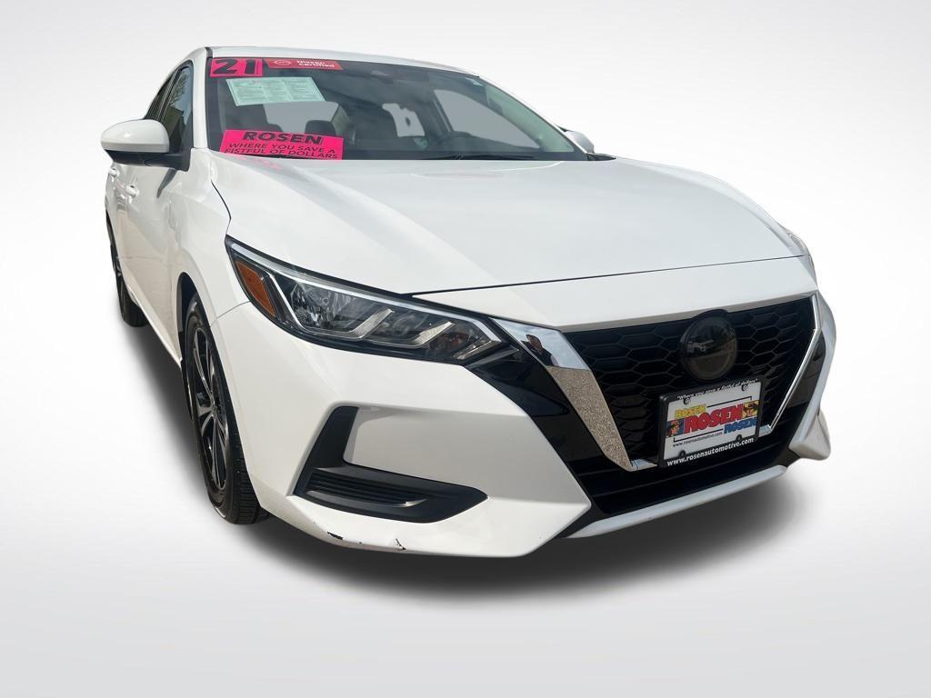 used 2021 Nissan Sentra car, priced at $20,435