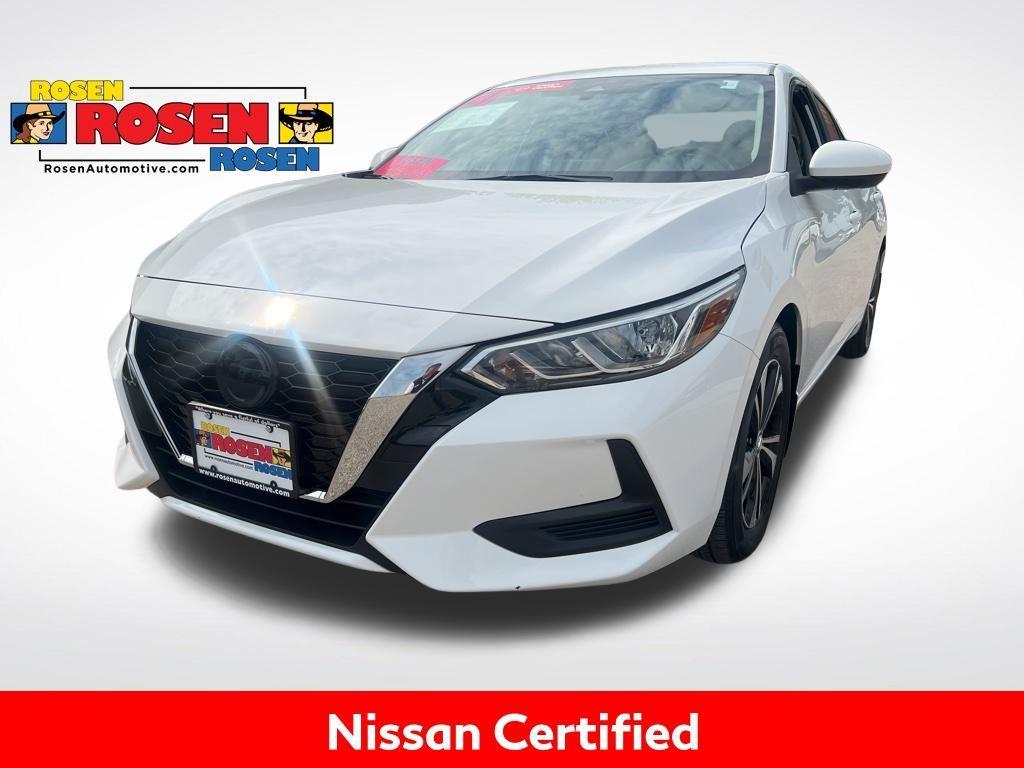 used 2021 Nissan Sentra car, priced at $20,435