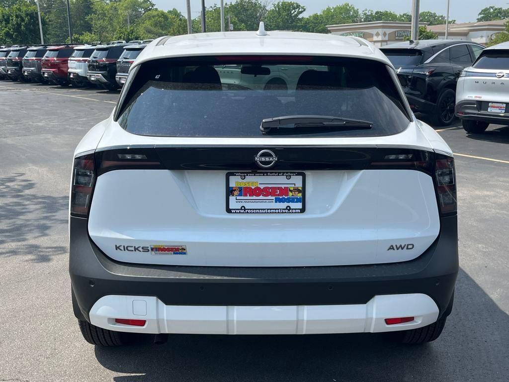 new 2025 Nissan Kicks car, priced at $25,660