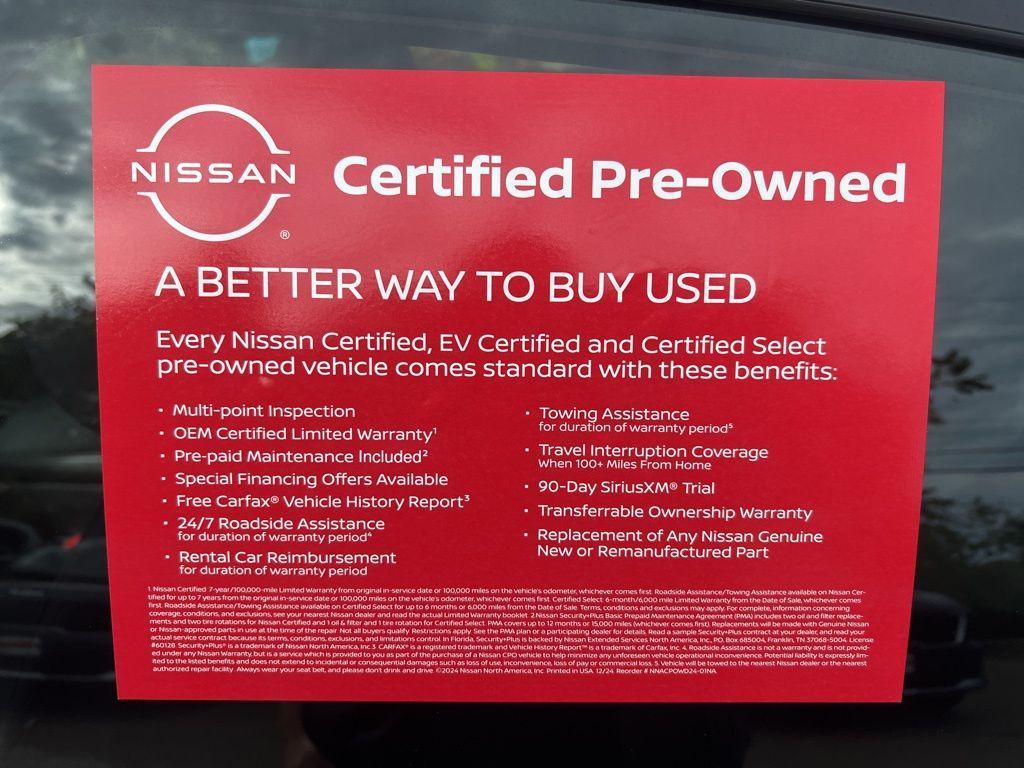 used 2024 Nissan Sentra car, priced at $17,999