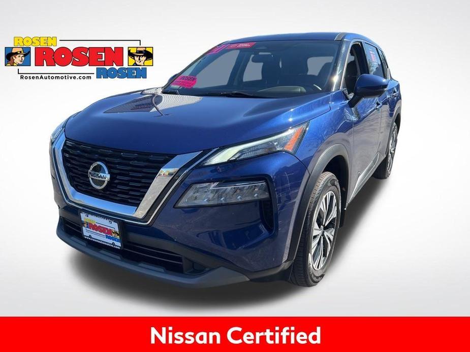 used 2021 Nissan Rogue car, priced at $23,999