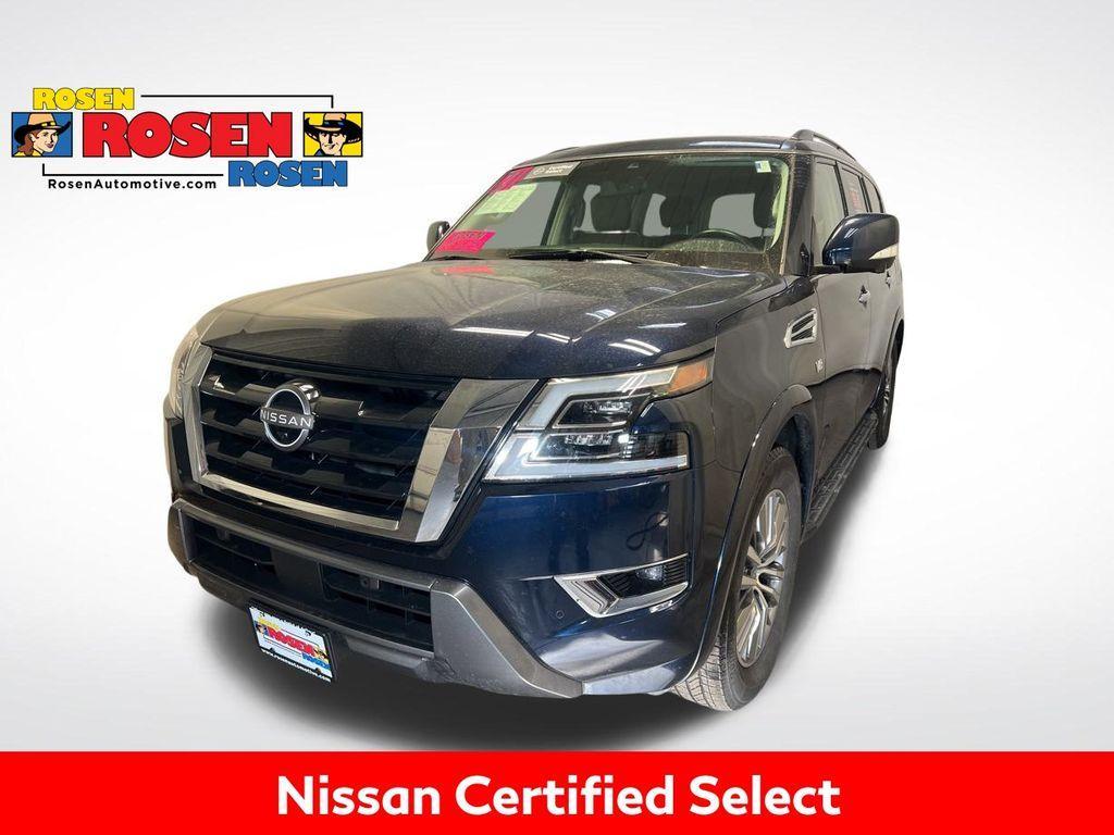 used 2021 Nissan Armada car, priced at $29,999