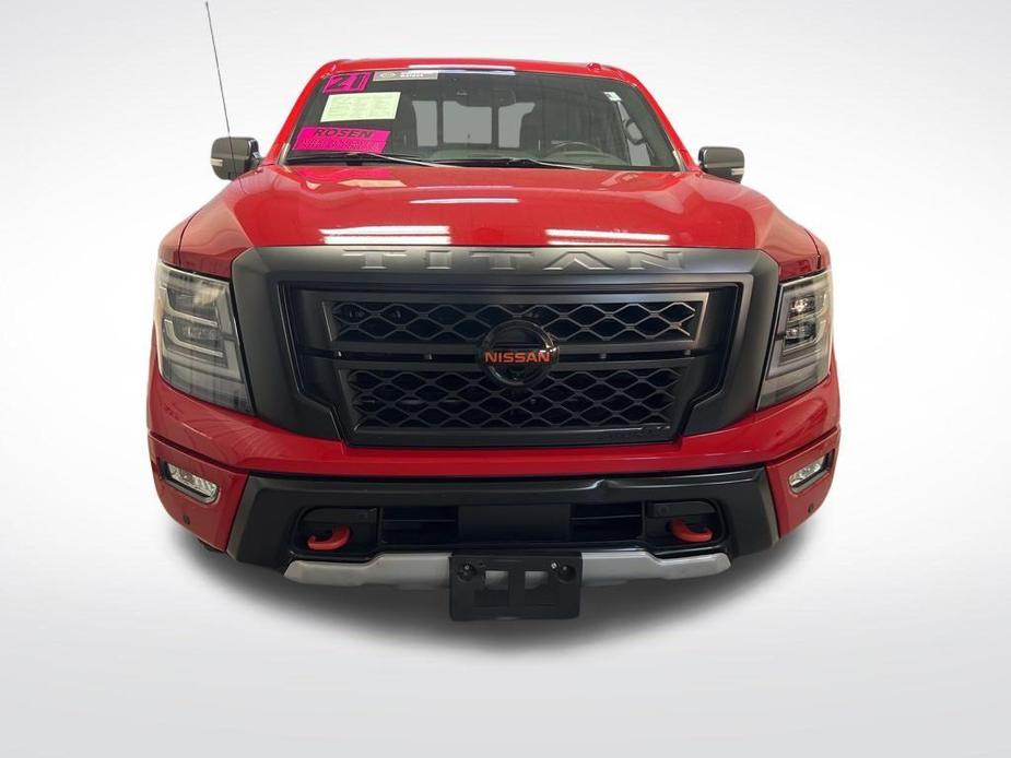 used 2021 Nissan Titan car, priced at $35,499