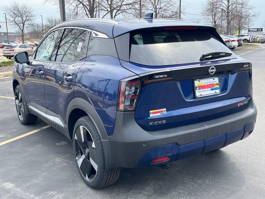 new 2025 Nissan Kicks car, priced at $27,939