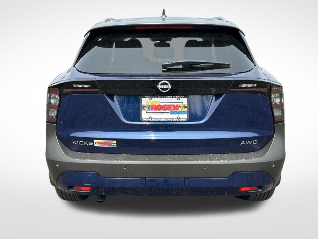 new 2025 Nissan Kicks car, priced at $27,588