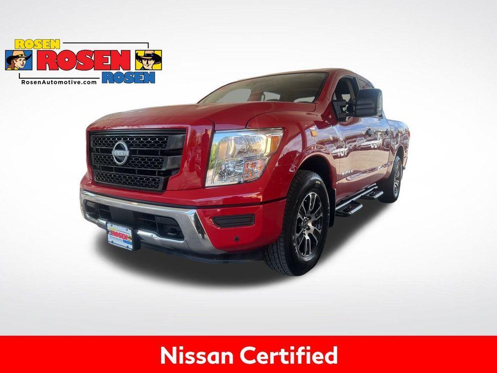 used 2024 Nissan Titan car, priced at $44,857