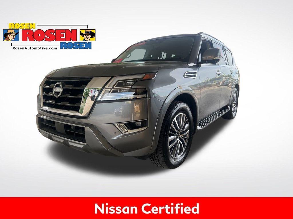 used 2024 Nissan Armada car, priced at $49,999