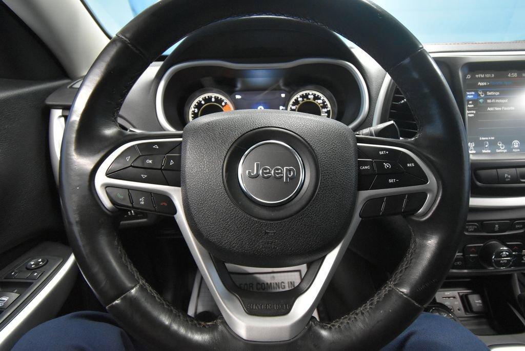 used 2018 Jeep Cherokee car, priced at $20,984