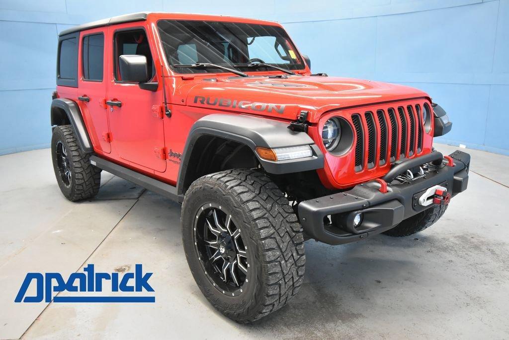 used 2018 Jeep Wrangler Unlimited car, priced at $36,984