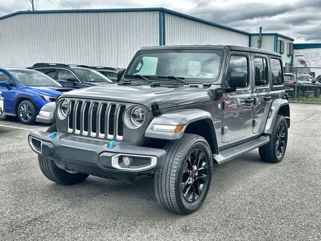 used 2022 Jeep Wrangler Unlimited 4xe car, priced at $40,000