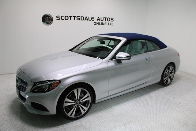 used 2017 Mercedes-Benz C-Class car, priced at $29,900