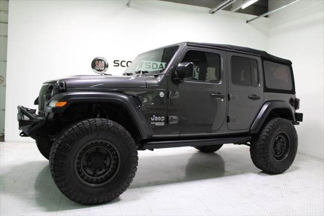 used 2018 Jeep Wrangler Unlimited car, priced at $29,900