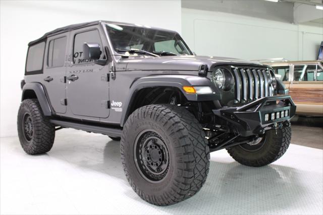 used 2018 Jeep Wrangler Unlimited car, priced at $29,900