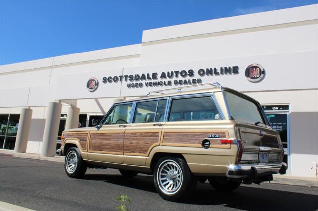 used 1990 Jeep Grand Wagoneer car, priced at $49,900