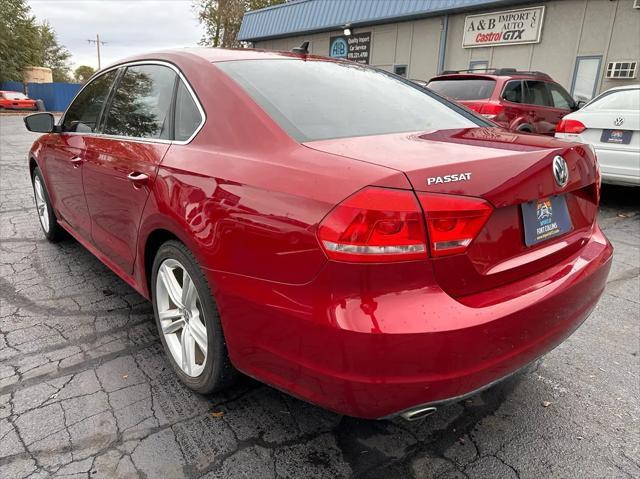 used 2015 Volkswagen Passat car, priced at $9,950