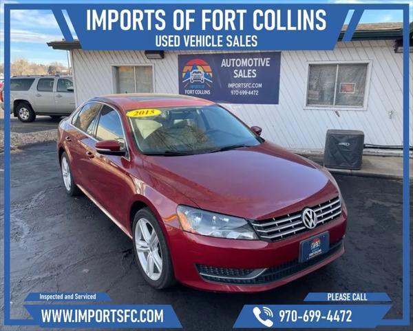 used 2015 Volkswagen Passat car, priced at $9,950