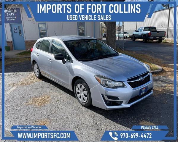 used 2016 Subaru Impreza car, priced at $11,500