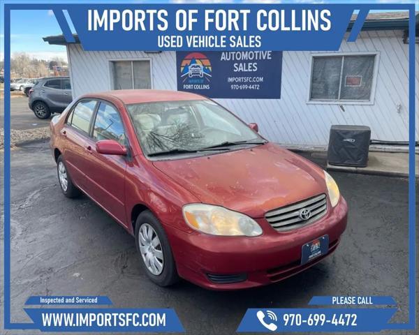 used 2004 Toyota Corolla car, priced at $5,850