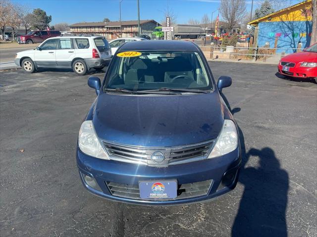 used 2012 Nissan Versa car, priced at $5,450