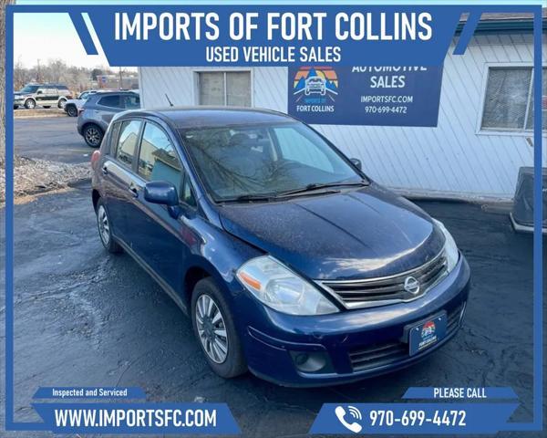 used 2012 Nissan Versa car, priced at $5,450