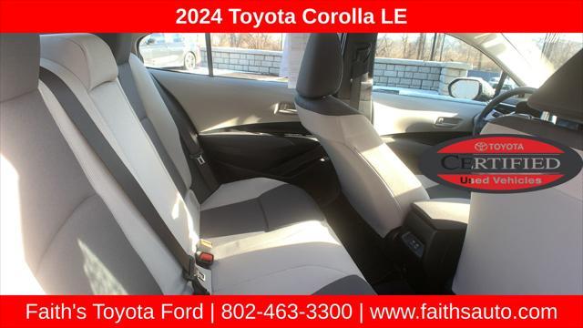 used 2024 Toyota Corolla car, priced at $21,998