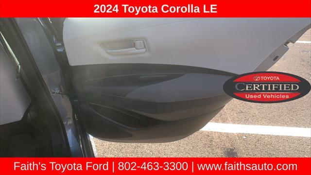 used 2024 Toyota Corolla car, priced at $21,998