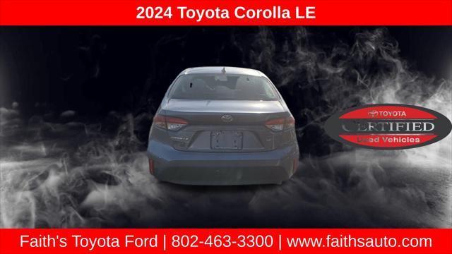 used 2024 Toyota Corolla car, priced at $21,998