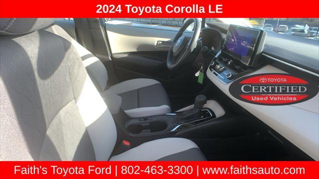 used 2024 Toyota Corolla car, priced at $21,998