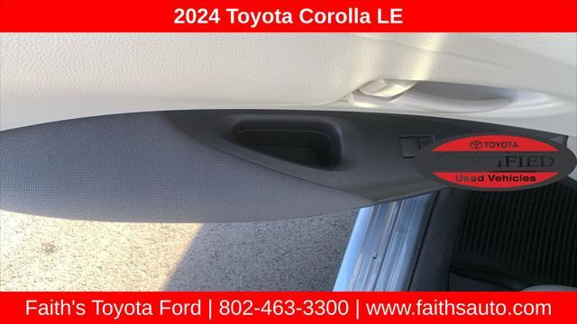 used 2024 Toyota Corolla car, priced at $21,998
