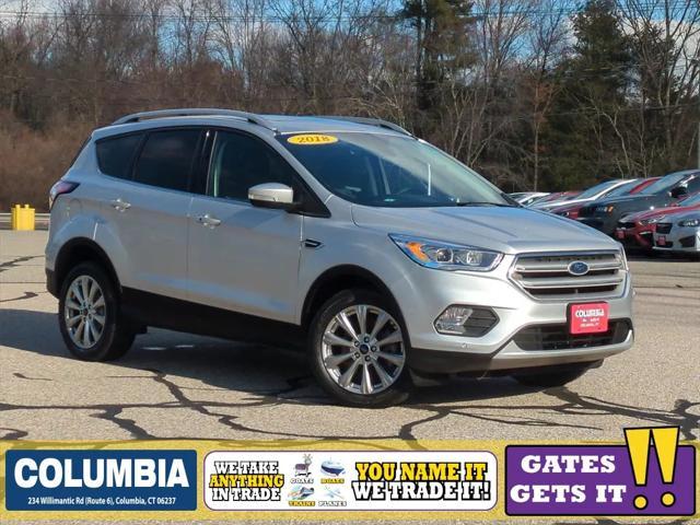 used 2018 Ford Escape car, priced at $16,748