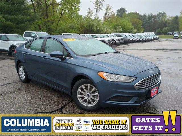 used 2018 Ford Fusion car, priced at $14,588