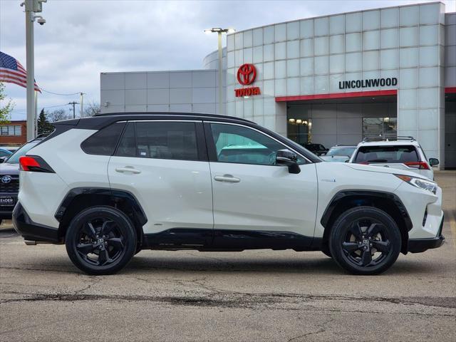 used 2020 Toyota RAV4 Hybrid car, priced at $25,348