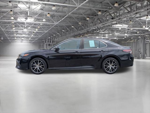 used 2021 Toyota Camry car, priced at $20,213