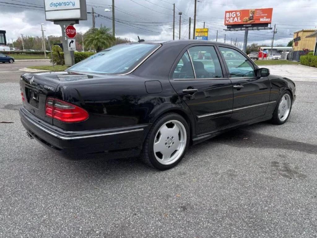 used 2001 Mercedes-Benz E-Class car, priced at $14,900