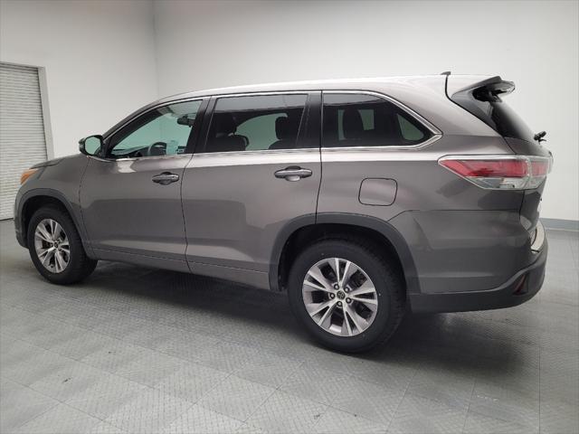 used 2016 Toyota Highlander car, priced at $19,495