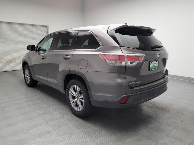 used 2016 Toyota Highlander car, priced at $19,495